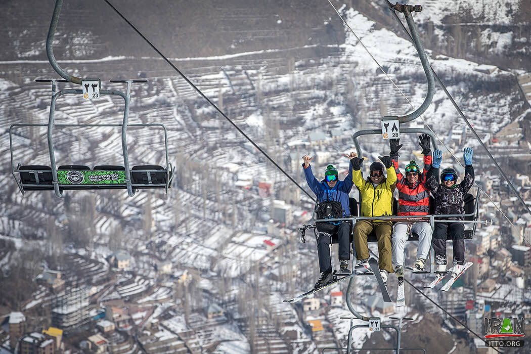 Darbandsar Ski Resort near tehran