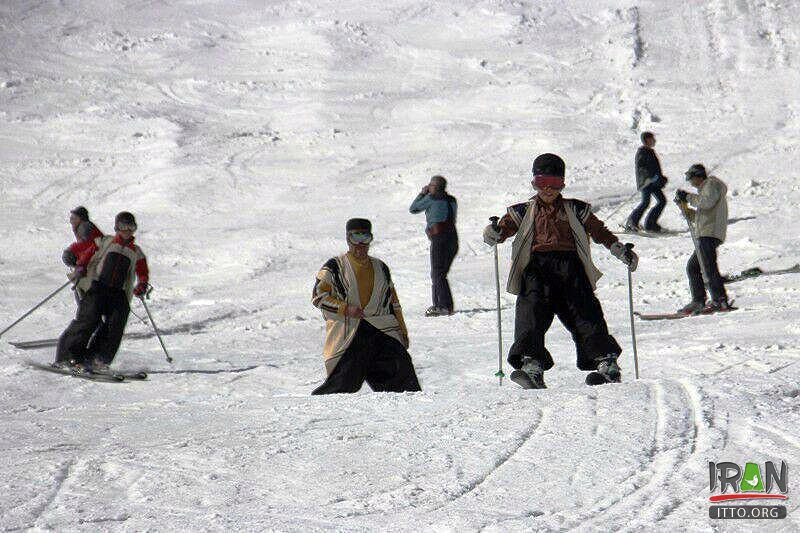 Chelgard Ski Resort (Kuhrang) near Shahrekord