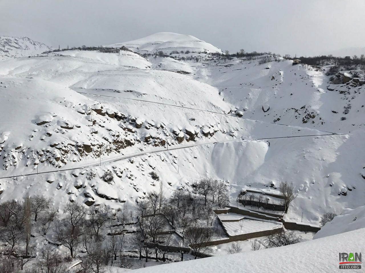 Khor ski resort (Karaj-Chalus Road) - Alborz mountain range