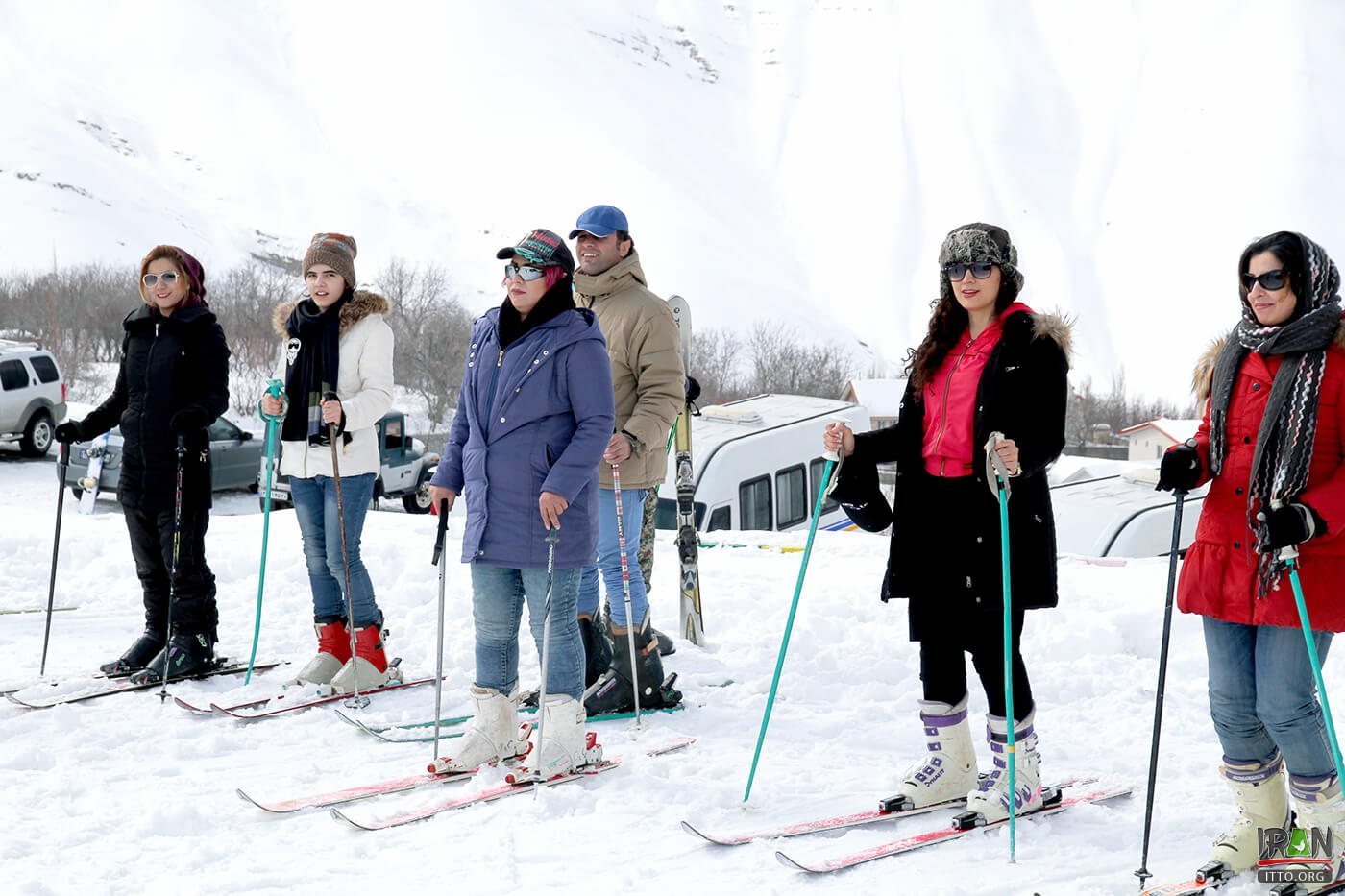 Khor ski resort (Karaj-Chalus Road) - Alborz mountain range