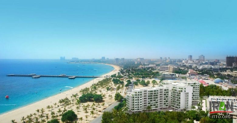 Kish Island located on the north east of the Persian Gulf