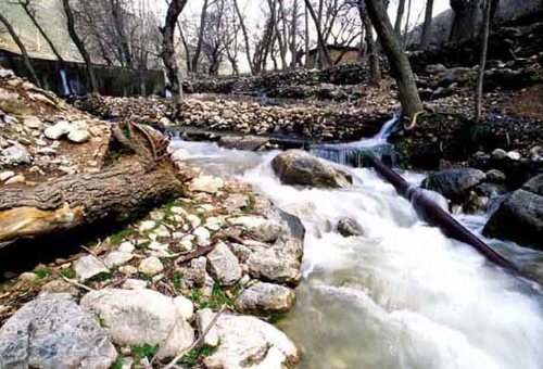 Sarab Kangavar River in Kermanshah