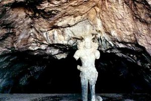 Shapur cave in Tang-e Chogan - Kazerun - Fars Province