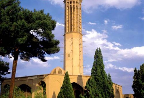 Dowlat Abad Garden in Yazd
