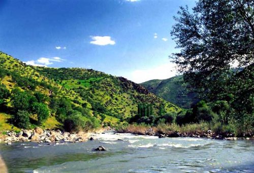 Atrak Valley in Ghoochan
