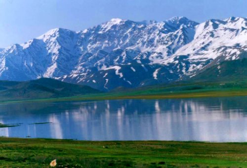 Solagan (Solejan) Wetland in Shahr-e Kord