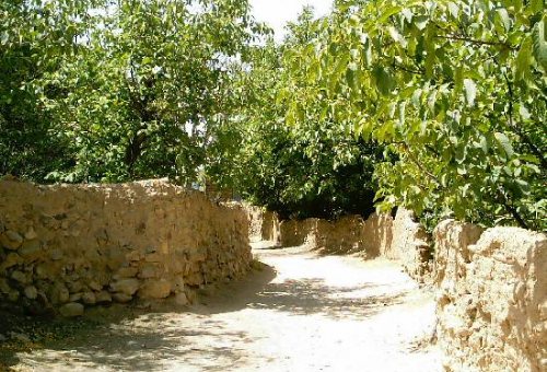 Anjedan Village in Arak