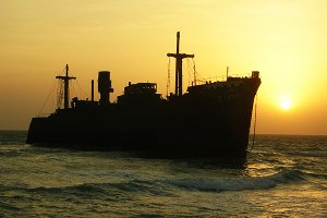 The Greek Ship - Kish Island - Hormozgan