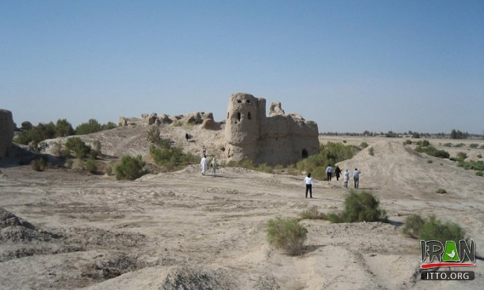 Saam Castle near Zabol
