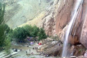 Semirom Waterfall