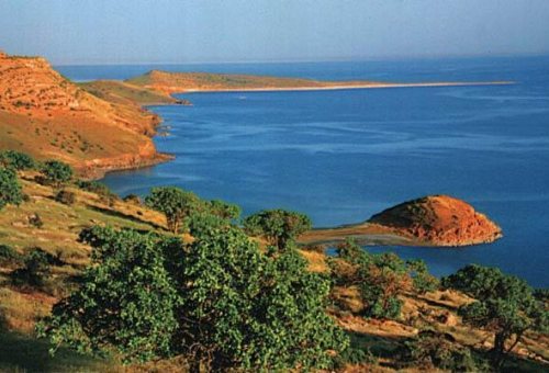 Ashk Island in Orumieh