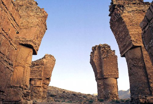 Atashkooh Fire Temple in Mahalat