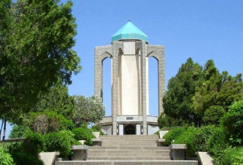 Mausoleum of Baba Taher in Hamadan