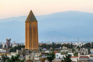 Gonbad-e Qabus tower in Gonbad Kavoos