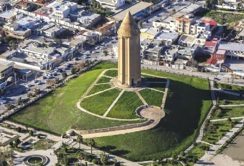 Gonbad Qaboos Tower in Gonbad Kavoos