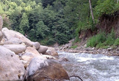 Shafa Rood River in Talesh (Hashtpar)