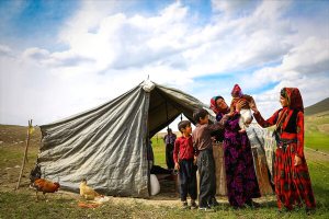 Nomads in Hamedan Province - Bahar