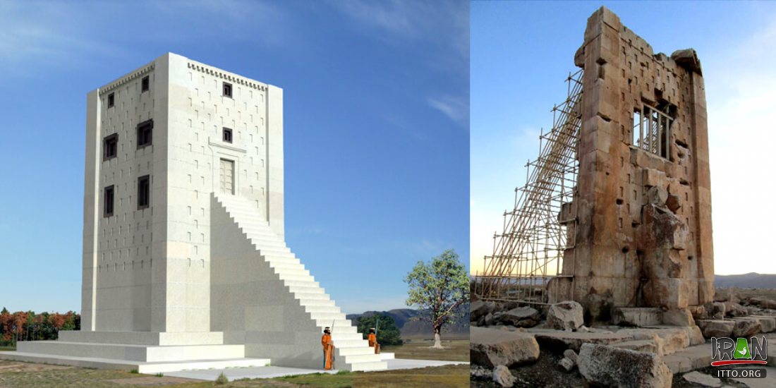 Tomb of Cambyses near Pasargade