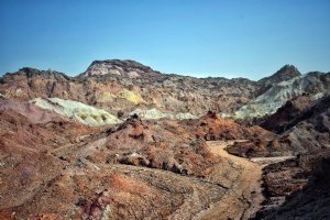 Rainbow Valley in Hormoz Island - Hormozgan Province