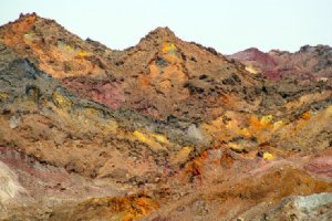 Rainbow Valley in Hormoz Island - Hormozgan Province