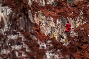 Salt Goddess Cave & Mountain - Hormoz Island - Persian Gulf