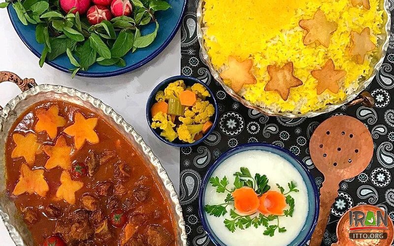 غذاهای ایرانی,iran food, yazd festival
