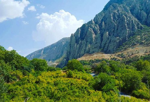 Bovan Gorge (Tang-e Bovan) in Shiraz