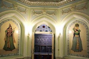 Museum of mirrors and lighting - Yazd