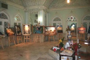 Museum of mirrors and lighting - Yazd