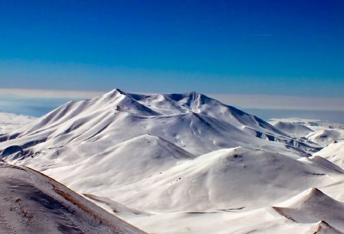 Sahand Mountain in Tabriz