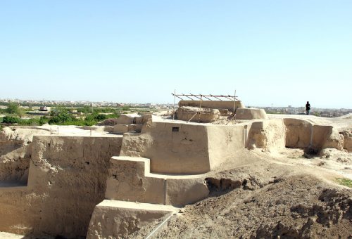 Sialk Hills (Tepe Sialk) in Kashan