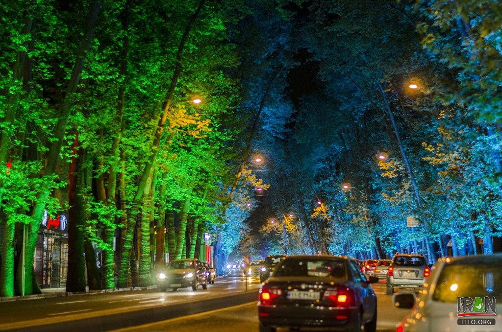 خیابان ولیعصر تهران,ثبت یونسکو,valiasr,travel-to-iran,travel to iran