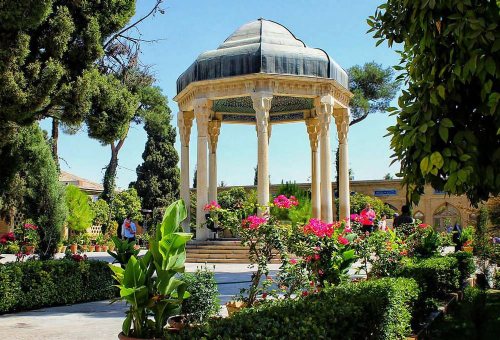 Tomb of Hafez (Hafezieh) in Shiraz