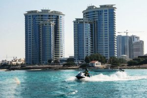 Parasailing in Kish Island