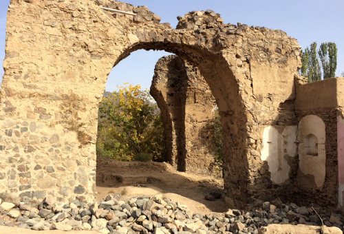 Sassanid Fire Temple of Natanz in Natanz