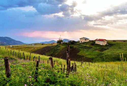 Village of Sobatan (Subatan) in Talesh (Hashtpar)
