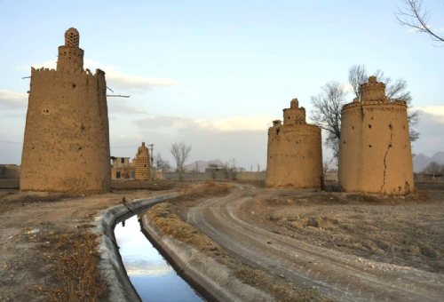 Dovecotes (Pigeon Towers) in Isfahan