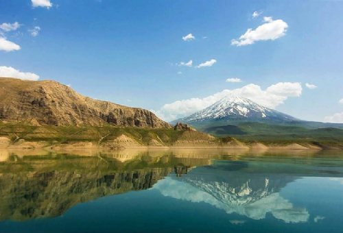 Lar and Damavand Mountains in Amol