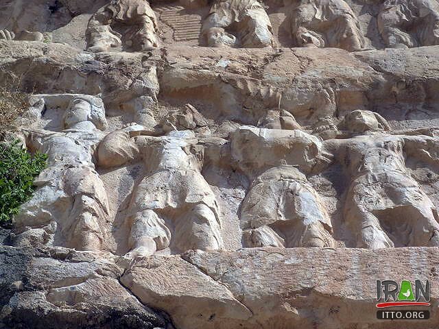 Naghsh-e-Shapoor Engraving in Kazerun,Reliefs of Tang-e Chogan,Tang-e Chagan Gorge,Naqsh-e Shapour,Tang-e Chogan of Bishapour,تنگ چوگان,تنگه چوگان,بیشاپور,کازرون,نقش شاپور کازرون,tangchogan,tang chogan,shapour i,shapour rock relief,tangeye chogan,tangeh chogan,bishapor,bishapour,bishapur,shapoor,shapour,shapor,shapour inscription
