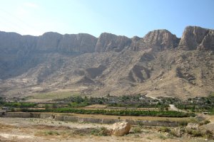 Shapur cave in Tang-e Chogan - Kazerun - Fars Province