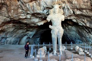 Shapur cave in Tang-e Chogan - Kazerun - Fars Province