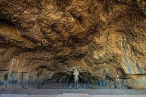 Shapur cave in Tang-e Chogan - Kazerun - Fars Province