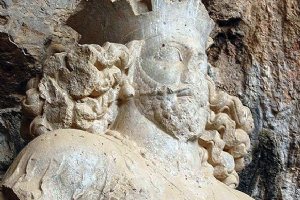 Shapur cave in Tang-e Chogan - Kazerun - Fars Province