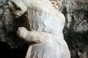 Shapur cave in Tang-e Chogan - Kazerun - Fars Province