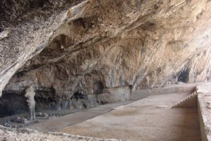 Shapur cave in Tang-e Chogan - Kazerun - Fars Province