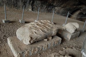 Shapur cave in Tang-e Chogan - Kazerun - Fars Province