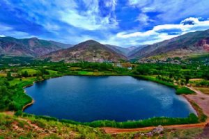 Ovan Lake near Qazvin
