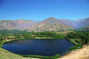 Ovan Lake near Qazvin