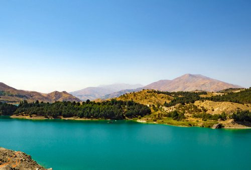 Latyan Dam Lake in Lavasan
