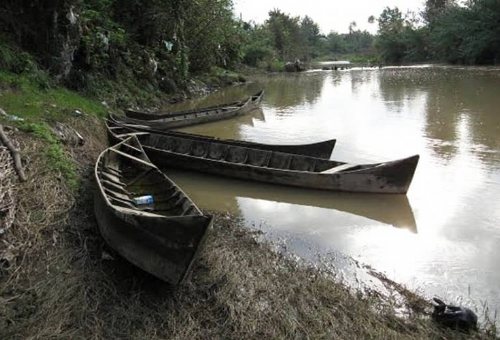 Shalman Rood River in Roodsar